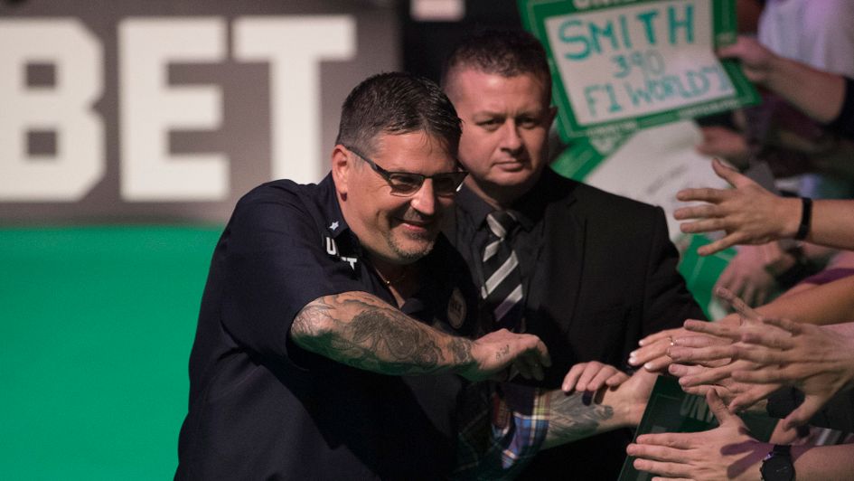 Gary Anderson is bidding to win his first World Grand Prix (Picture: Lawrence Lustig/PDC)