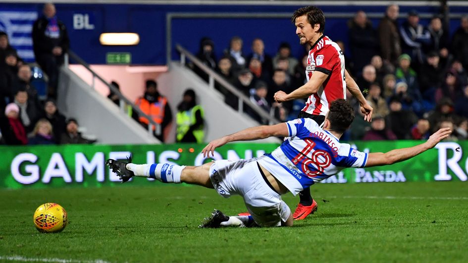 Lasse Vibe scores for Brentford
