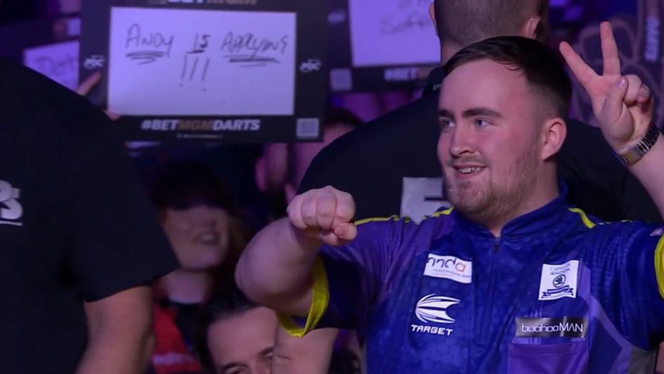 Luke Littler was impressive in Liverpool