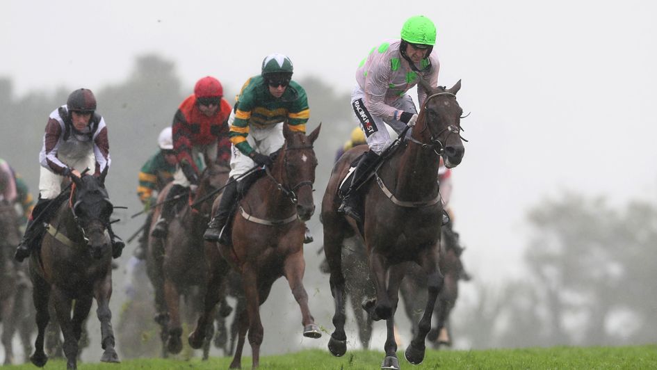 Sharjah wins the Galway Hurdle under Patrick Mullins