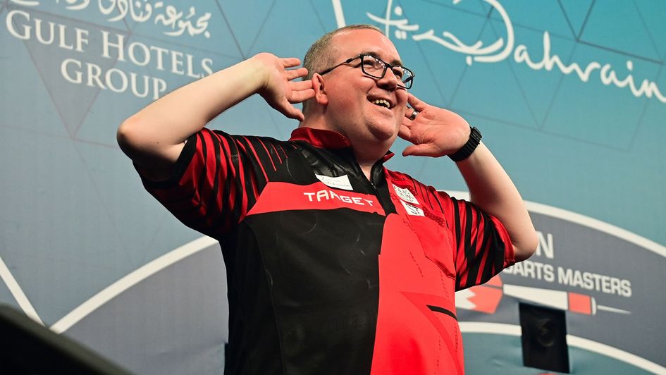 Stephen Bunting won the Bahrain Darts Masters (Picture: PDC)