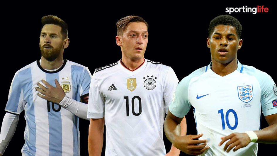 Argentina, Germany and England are all in friendly action