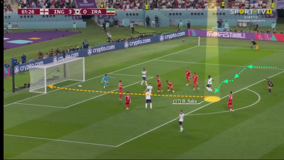 Image 8 - Wicked dribble before expertly placing his finish for his second goal