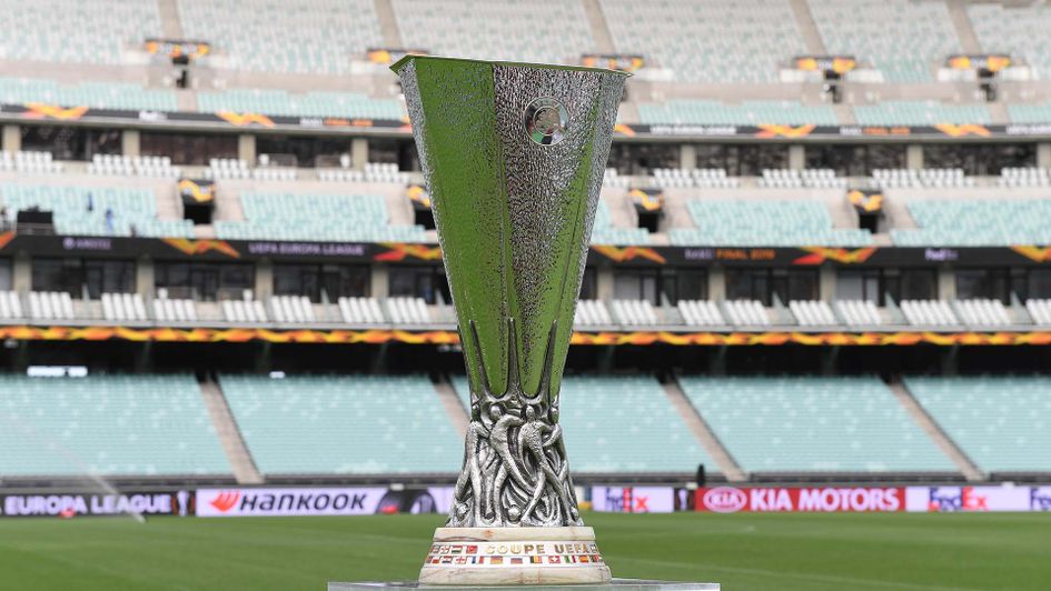 The Europa League trophy - the 2019/20 final will be staged in Gdansk