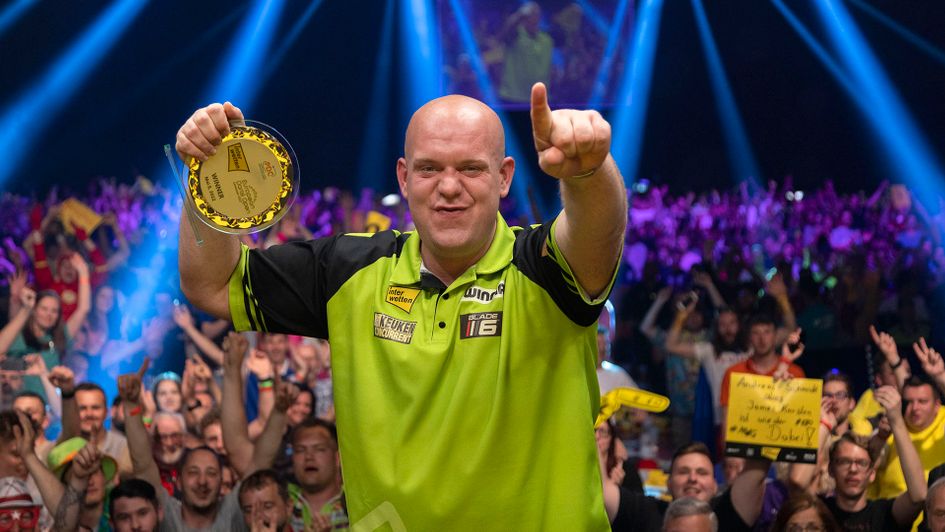 Michael van Gerwen wins the European Darts Open (Picture: Kais Bodensieck/PDC Europe)