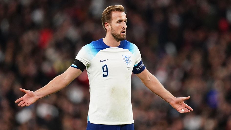 England's Harry Kane