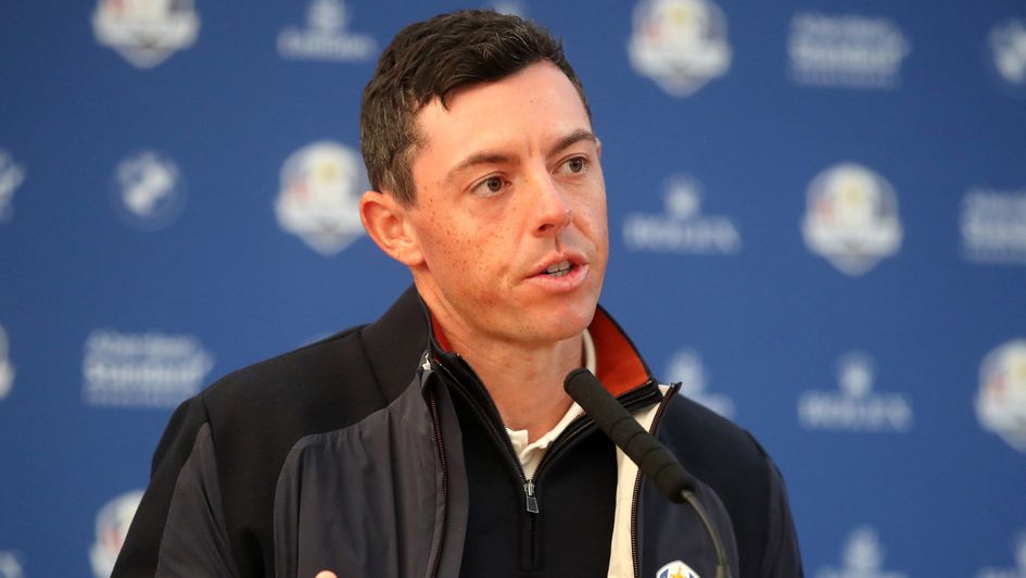 Rory McIlroy - played down Tiger Woods influence