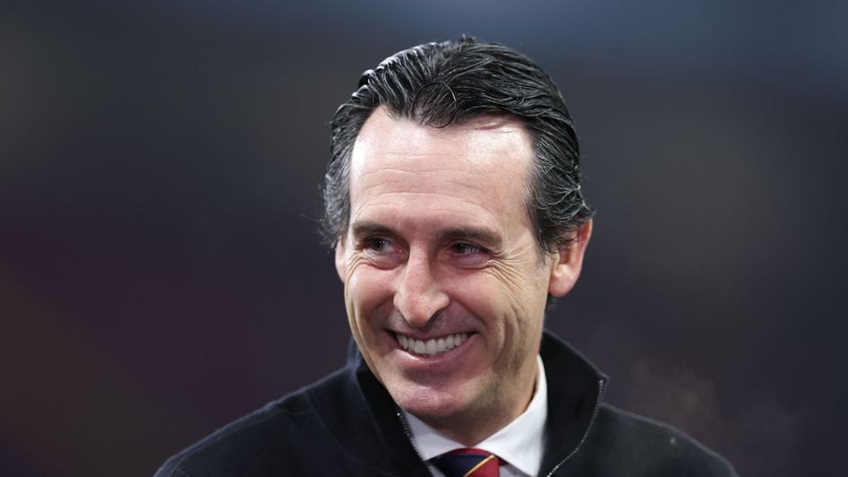 Aston Villa boss Unai Emery