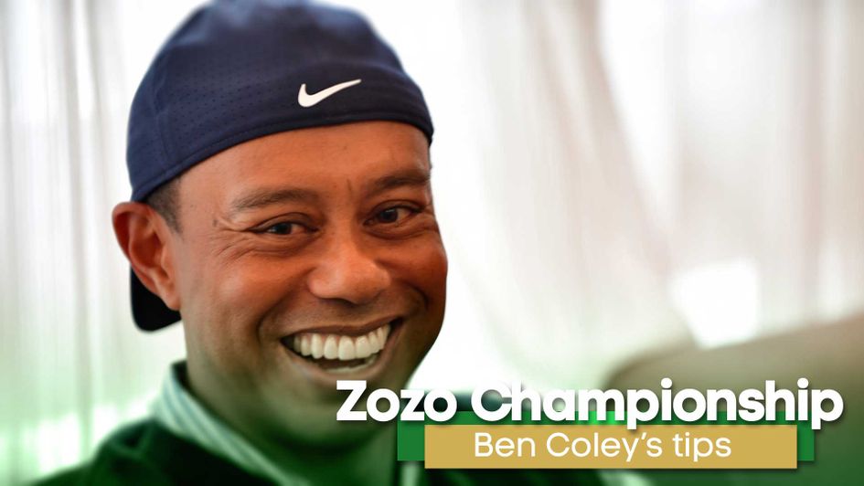 Tiger Woods is competing in the Zozo Championship