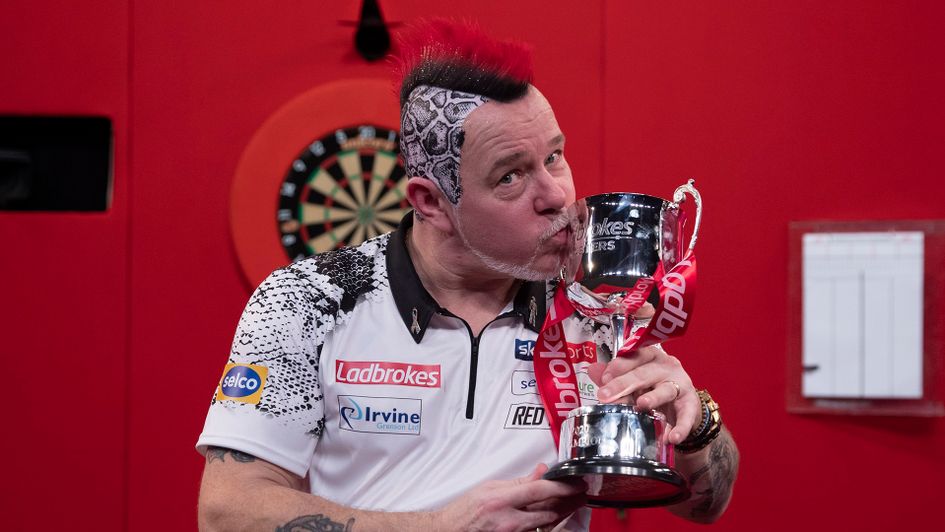 Peter Wright: The 2020 Masters champion (Picture: Lawrence Lustig/PDC)