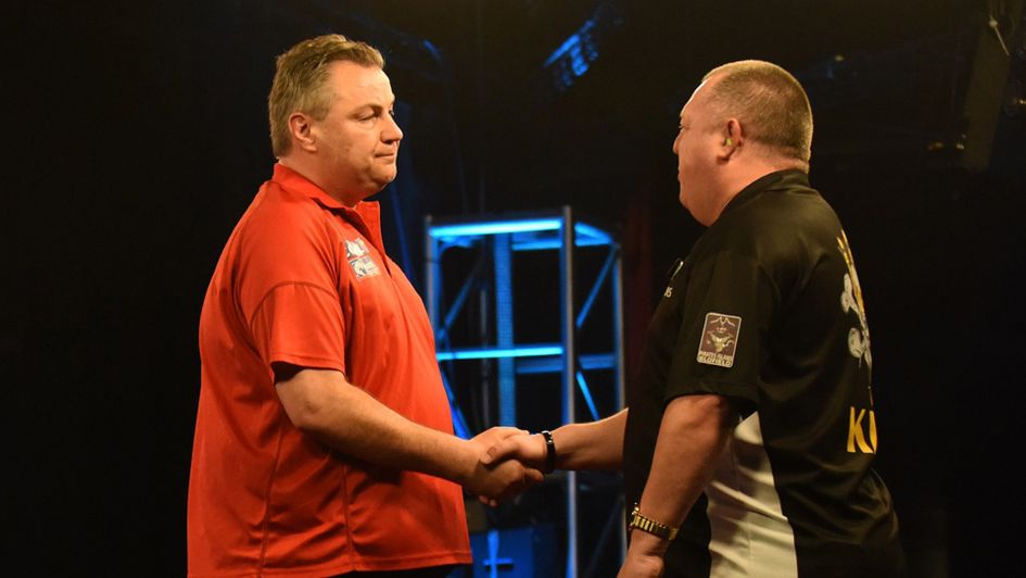 John Part defeats Mervyn King to reach the quarter-finals (Picture: Chris Dean/PDC)