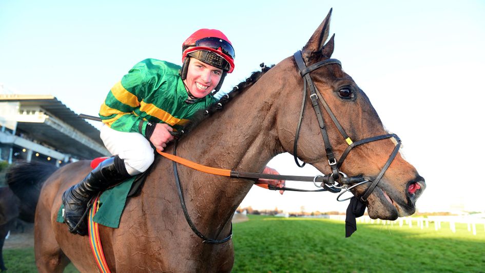 Donagh Meyler celebrates on Anibale Fly