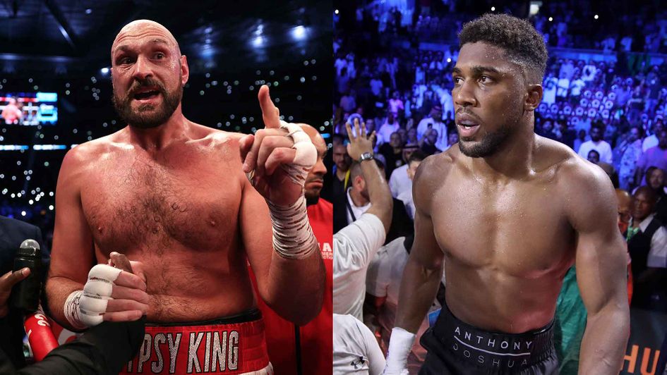Tyson Fury and Anthony Joshua