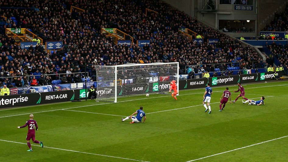 Everton 1-3 Manchester City