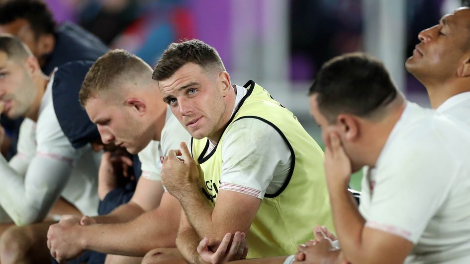 George Ford shows the pain of defeat