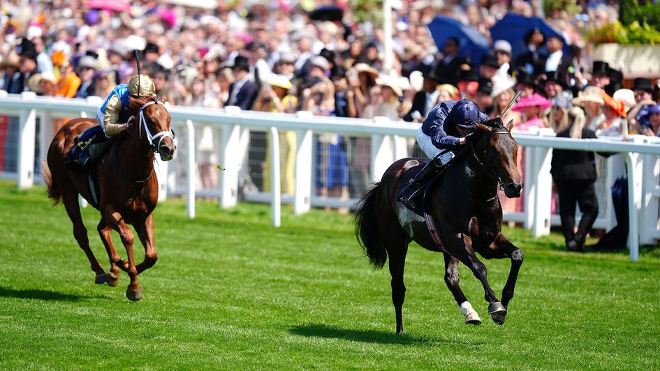 Charles Darwin streaks clear under Ryan Moore
