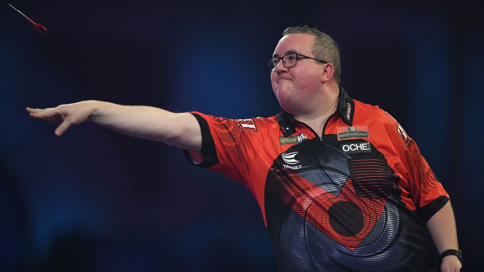 Stephen Bunting in action