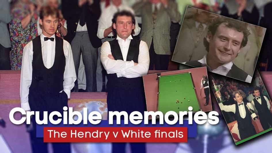 Stephen Hendry and Jimmy White faced each other in four finals from 1990 to 1994