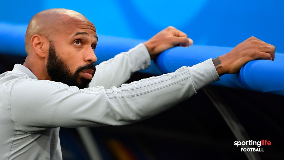 Thierry Henry went to the 2018 World Cup as an assistant coach with Belgium
