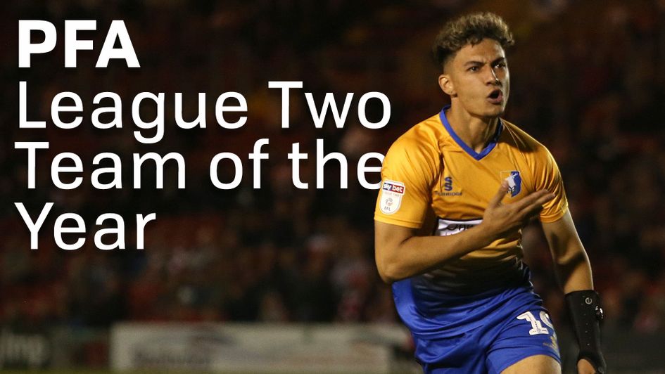 The PFA have announced their League Two Team of the Year