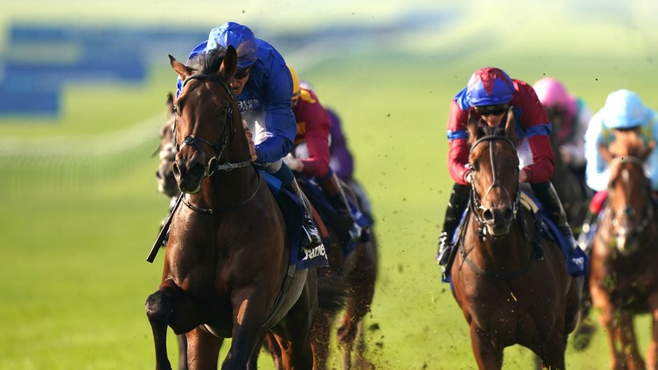 Native Trail pictured winning the Dewhurst