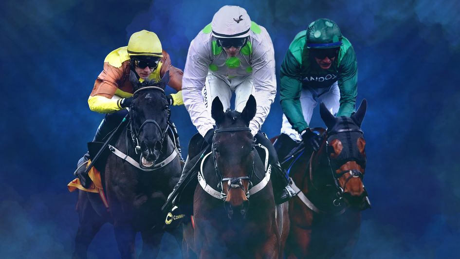 Three of Mullins' big names: Galopin Des Champs, Gaelic Warrior and El Fabiolo