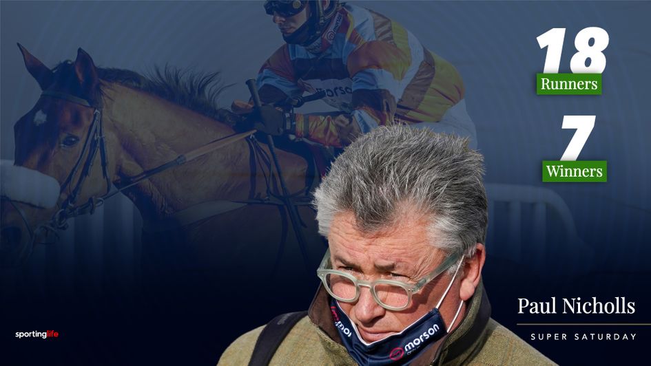It was another sensational day for Paul Nicholls