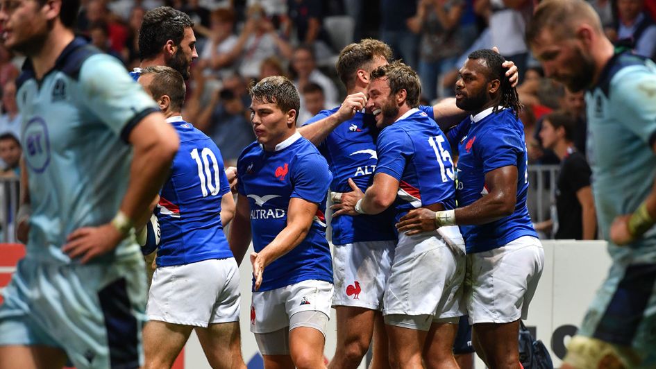 France beat Scotland in Nice