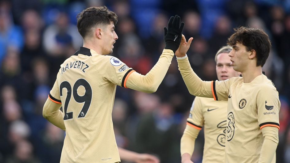 Chelsea's Kai Havertz celebrates