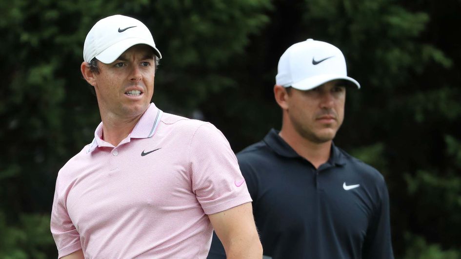 Brooks Koepka and Rory McIlroy are the best two golfers in the world