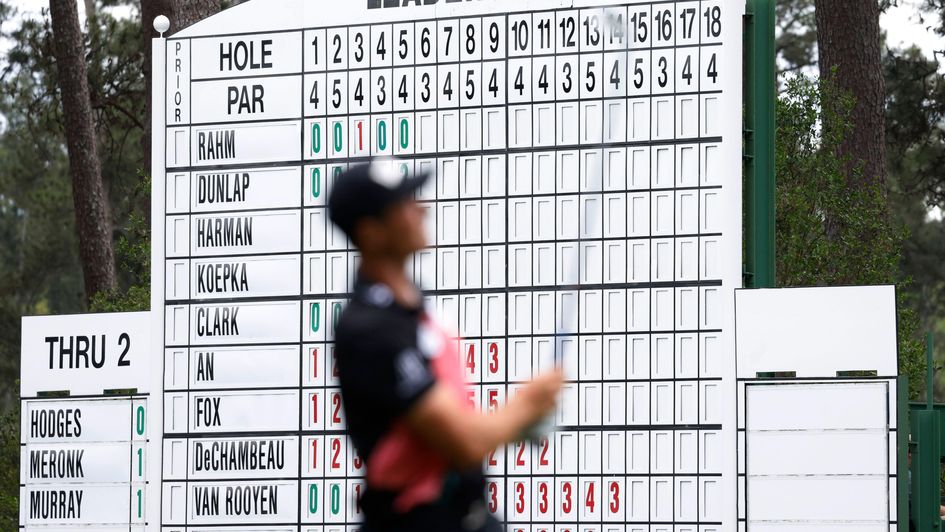 Can Viktor Hovland set the target on day one of the Masters?