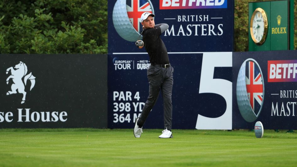 British Masters: Dale Whitnall leads after day two