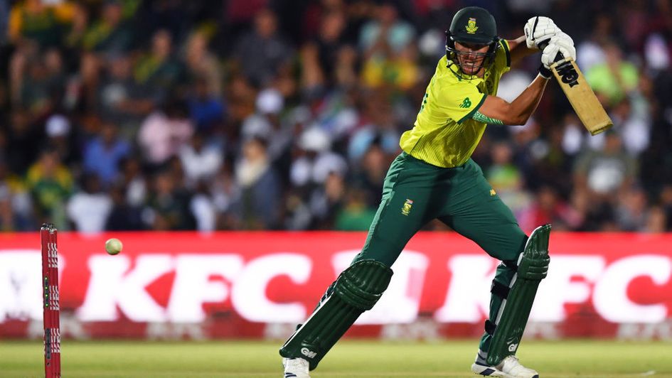 Dwaine Pretorius batting for South Africa