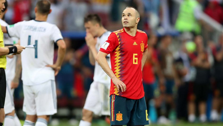 Andres Iniesta announced retirement from international football with Spain