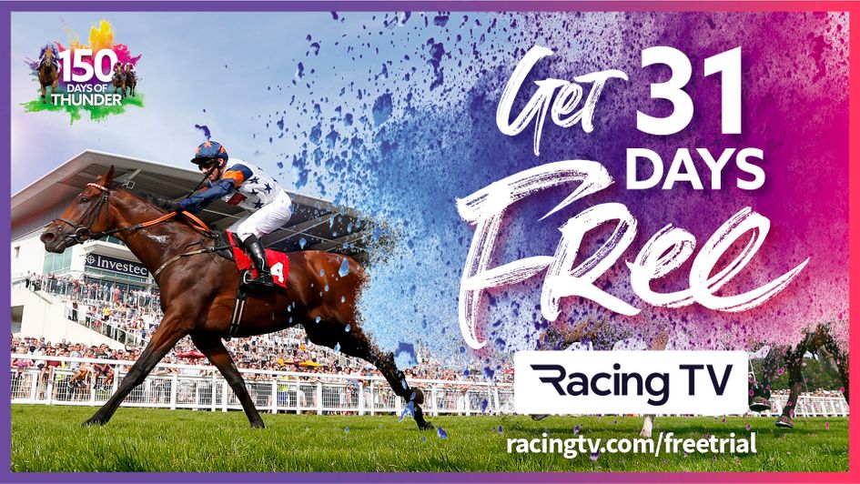Limited time offer start a free one month trial of Racing TV today