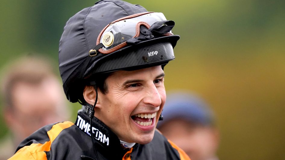 William Buick was all smiles at Nottingham