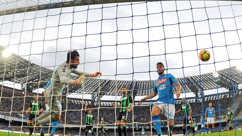 Dries Mertens scores for Napoli