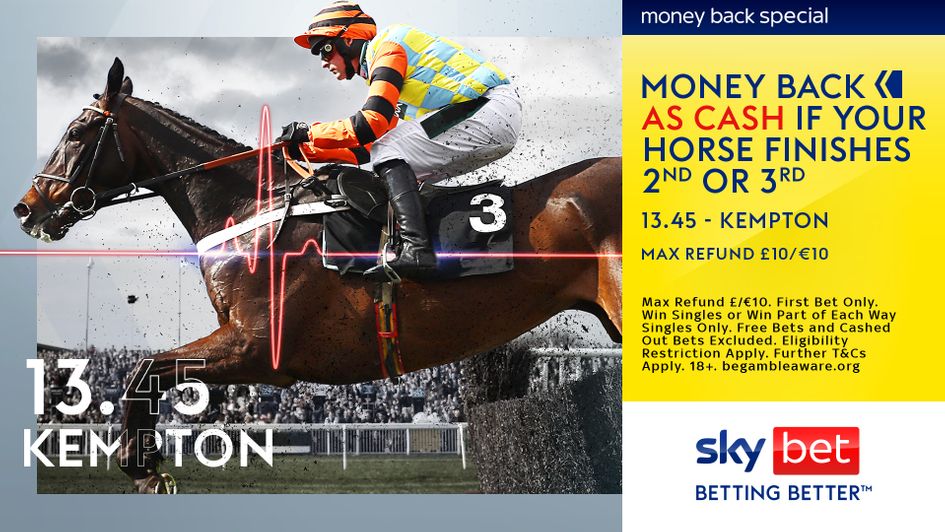 Check out Sky Bet's big Money Back as Cash offer for Saturday