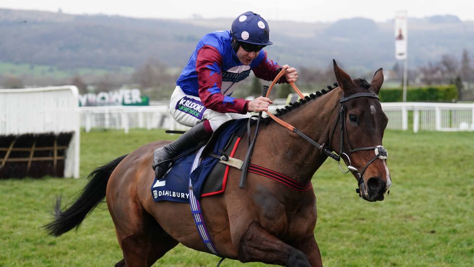 Paisley Park in Cleeve Hurdle action