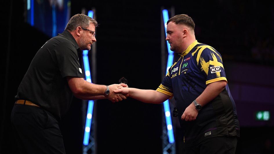 James Wade beat Luke Littler (Picture: Michael Cooper/PDC)