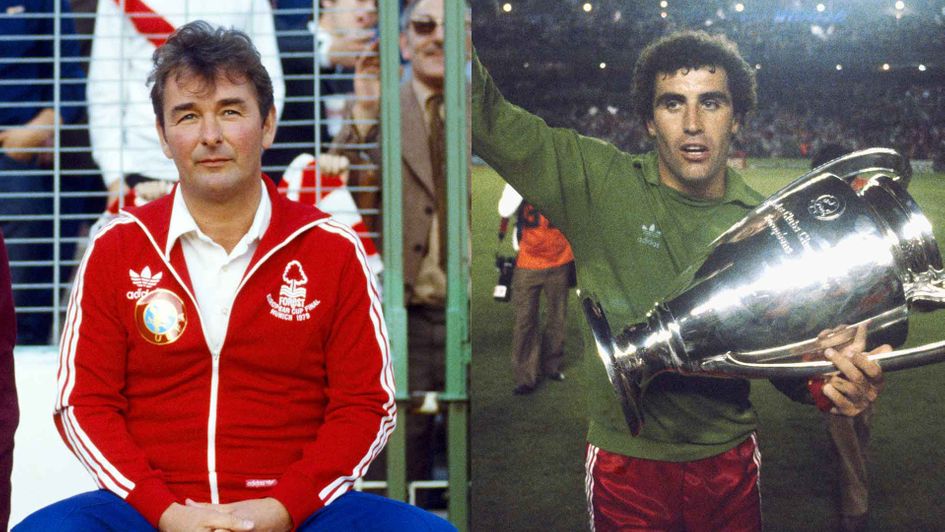Brian Clough and Nottingham Forest won the European Cup