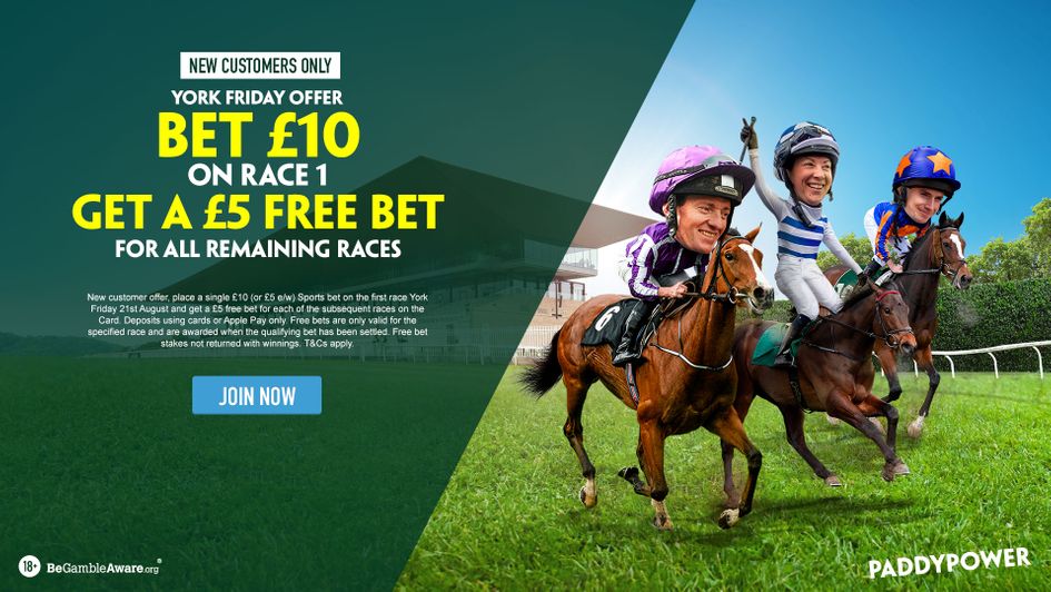 Check out Paddy Power's York offer right here