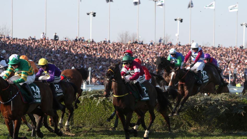 Glorious sunshine for the 2017 Randox Heath Grand National