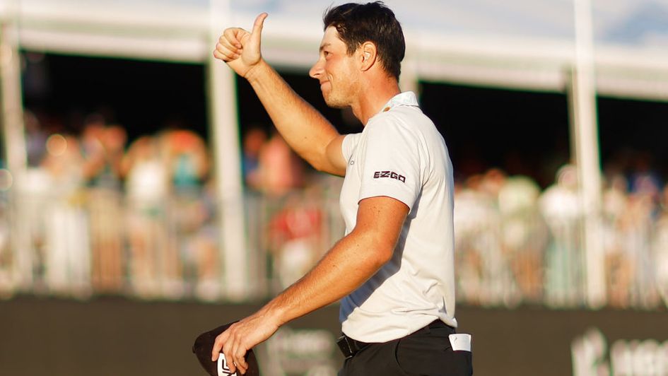 Viktor Hovland won the Hero World Challenge for the second year running