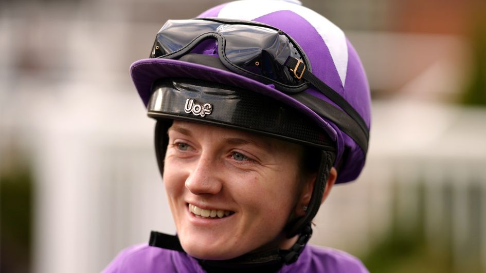 Hollie Doyle: brought up a landmark winner on Monday