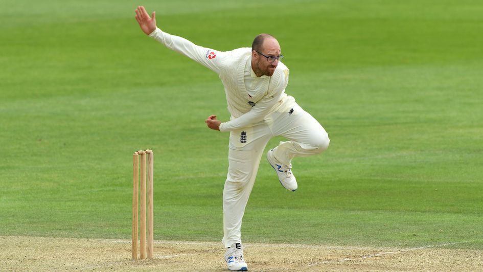 England's Jack Leach