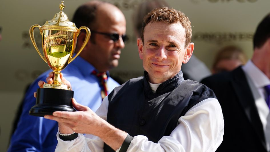 The brilliant Ryan Moore: Leading rider for a ninth time at Royal Ascot