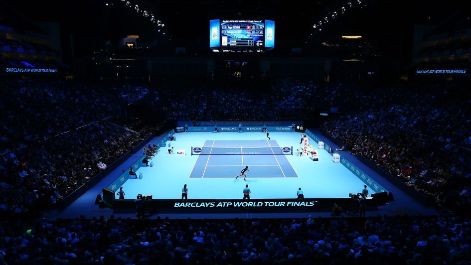 The ATP Finals take place in London's O2 Arena