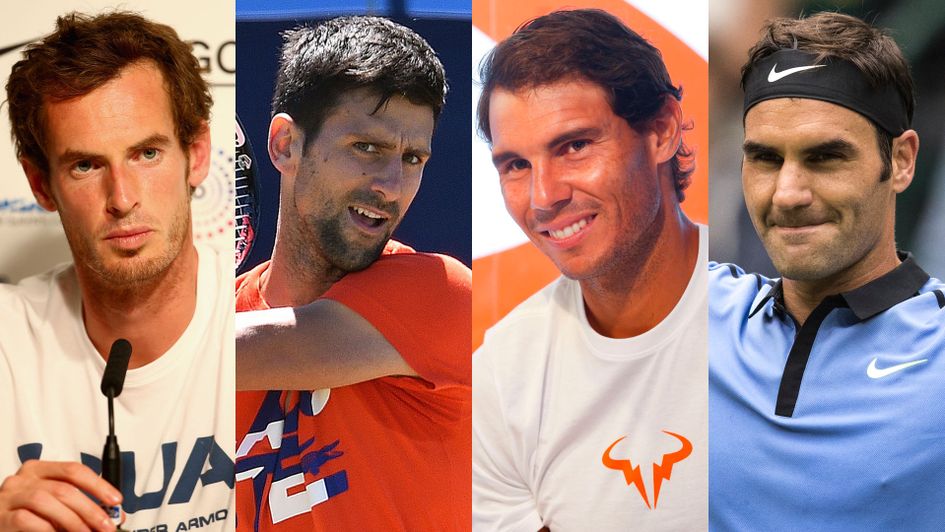 Tennis' Big Four: Murray, Djokovic, Nadal and Federer