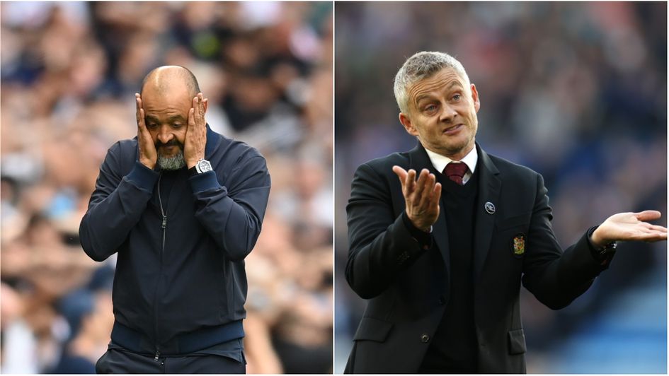 Nuno Espirito Santo and Ole Gunnar Solskjaer are both under fire as their sides meet on Sunday
